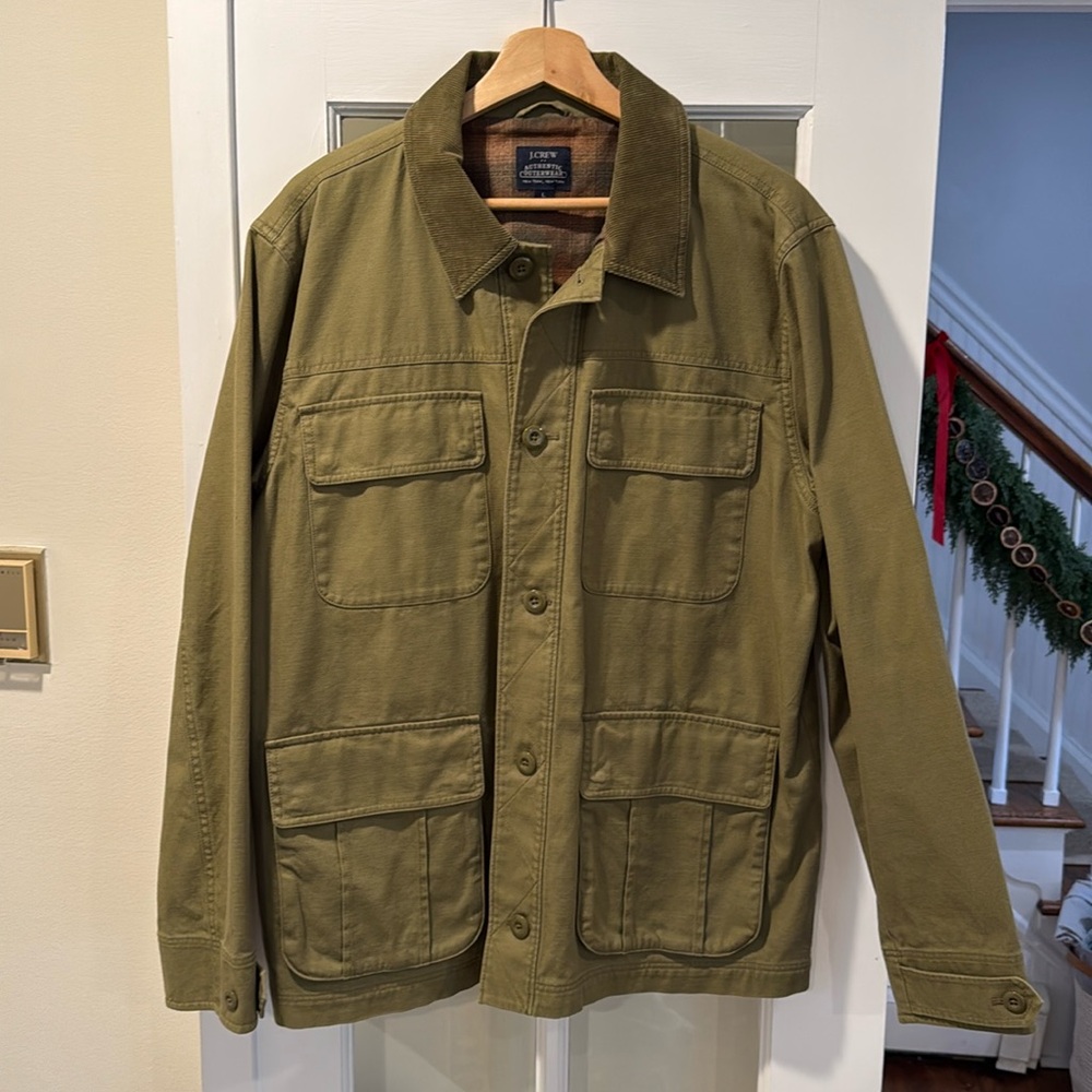 Men’s J.Crew Canvas Jacket